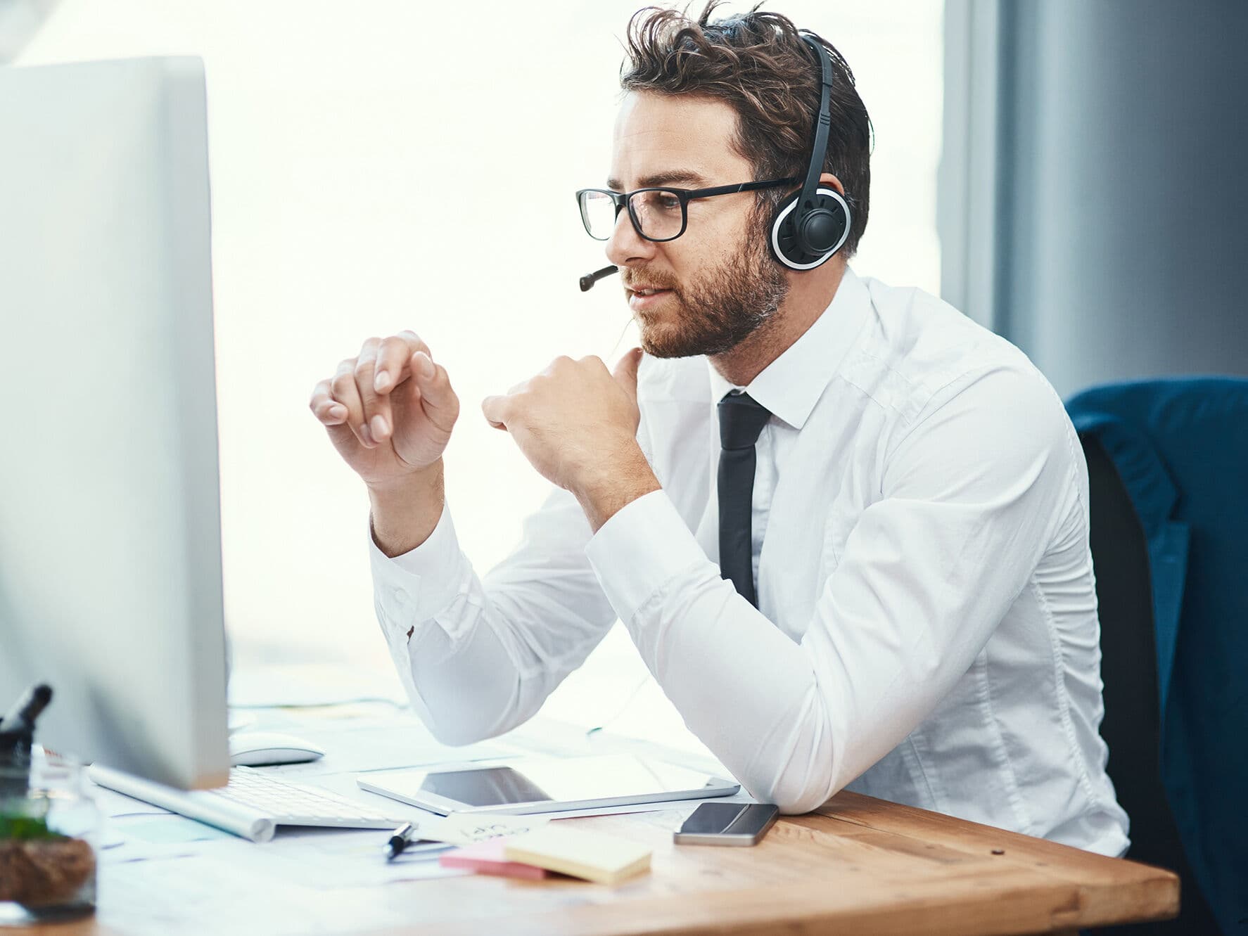 Customer service person 
