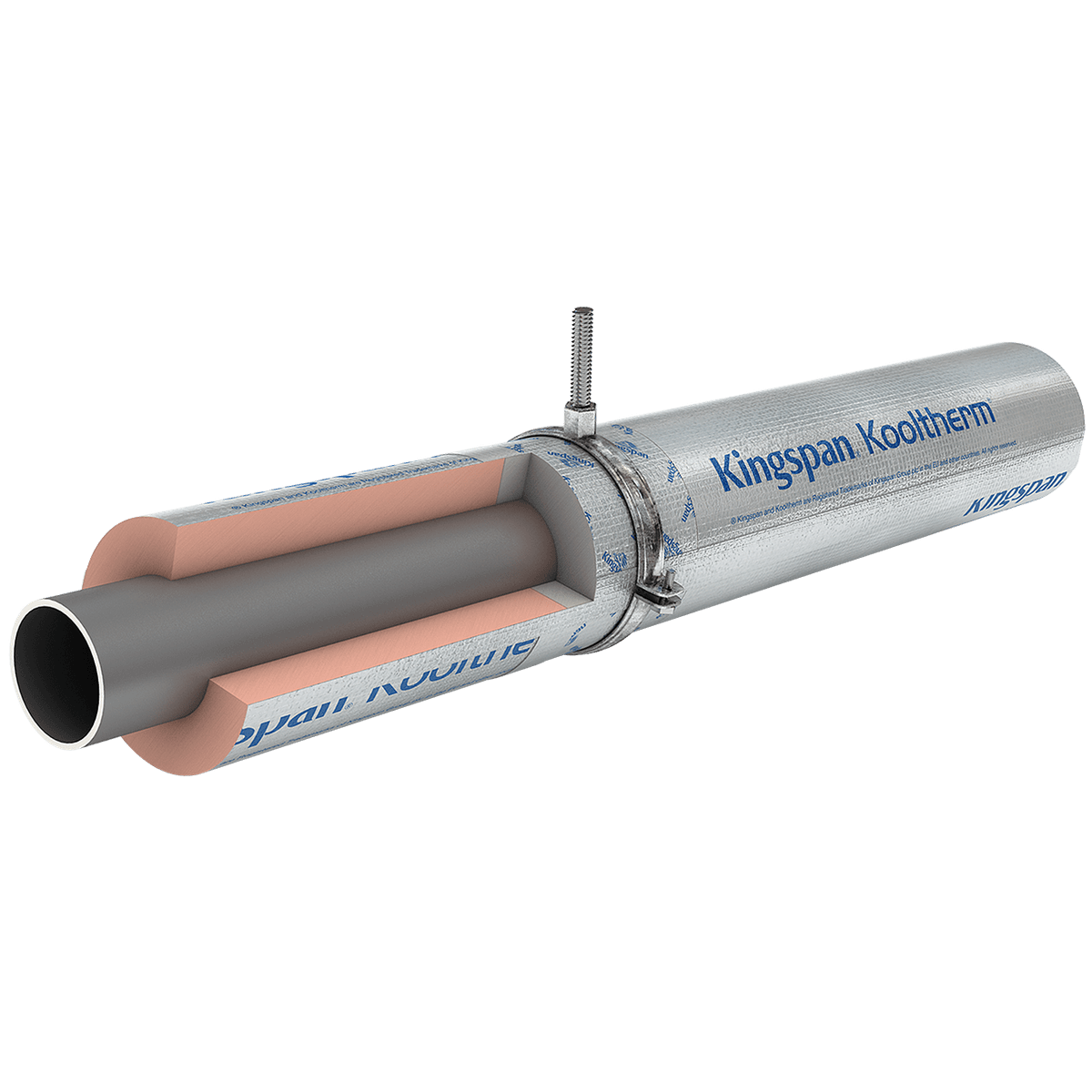 Kooltherm Pipe Support render Kooltherm Pipe Support render