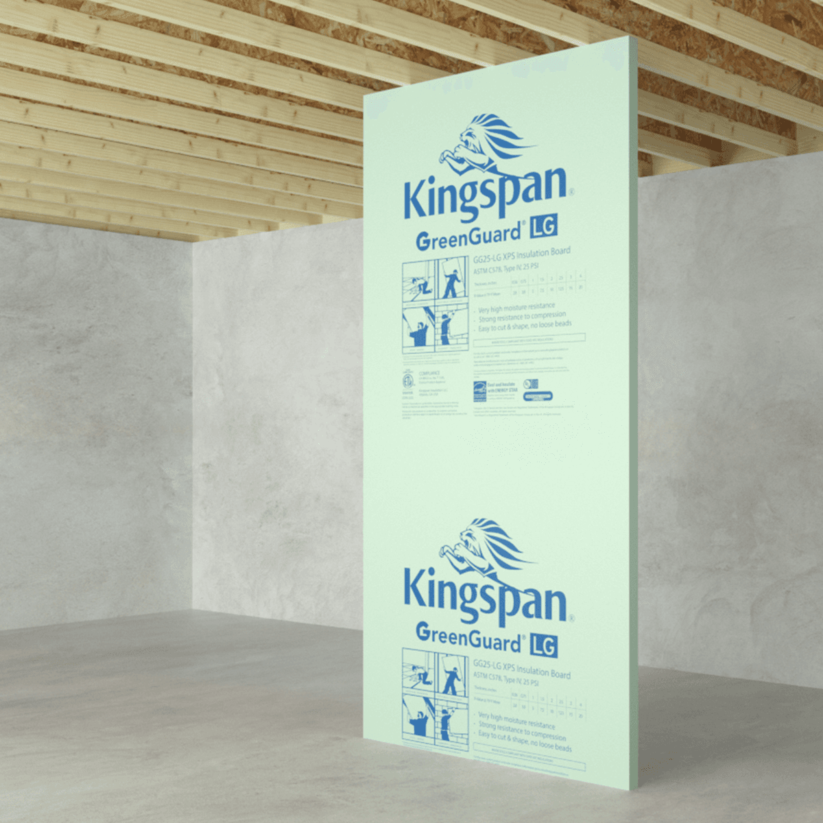 GreenGuard GG25-LG XPS Insulation Board | Kingspan US GreenGuard GG25-LG XPS Insulation Board | Kingspan US