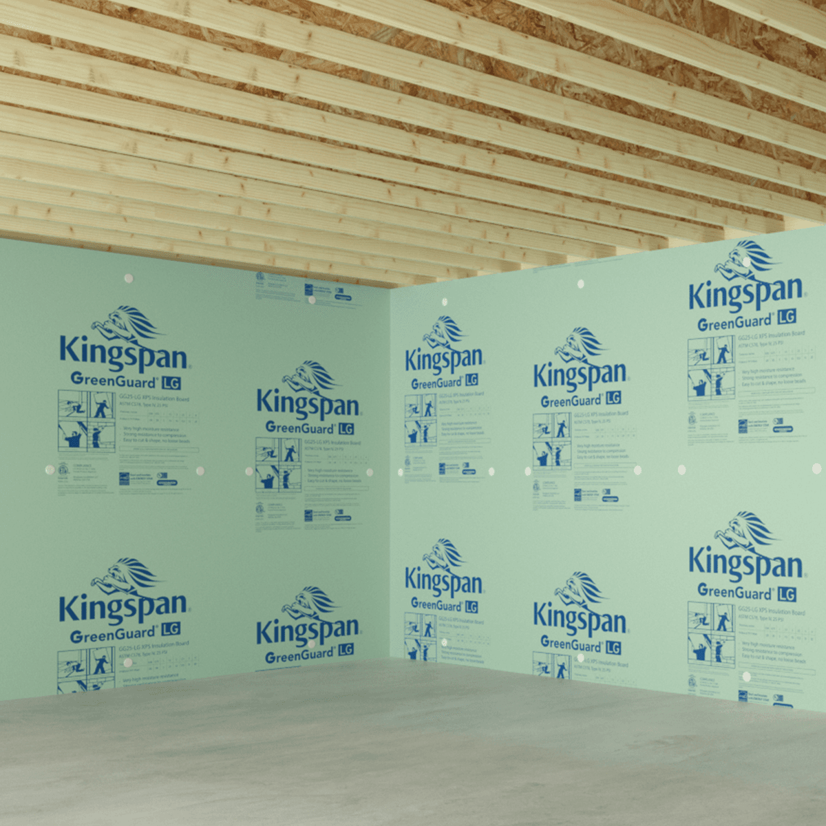 GreenGuard GG25-LG XPS Insulation Board | Kingspan US GreenGuard GG25-LG XPS Insulation Board | Kingspan US